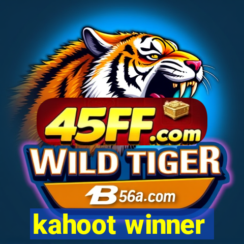 kahoot winner